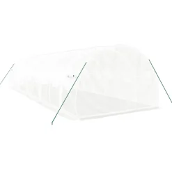 Kasvihuone teräsrungolla, 3x2x2 m - 24x3x2 m, eri kokoja ja värejä (29939)