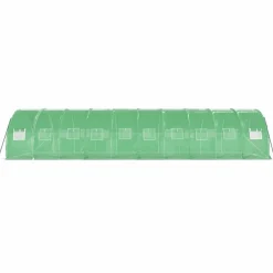 Kasvihuone teräsrungolla, 3x2x2 m - 24x3x2 m, eri kokoja ja värejä (29939)