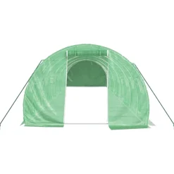 Kasvihuone teräsrungolla, 3x2x2 m - 24x3x2 m, eri kokoja ja värejä (29939)