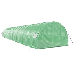 Kasvihuone teräsrungolla, 3x2x2 m - 24x3x2 m, eri kokoja ja värejä (29939)