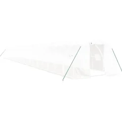 Kasvihuone teräsrungolla, 3x2x2 m - 24x3x2 m, eri kokoja ja värejä (29939)