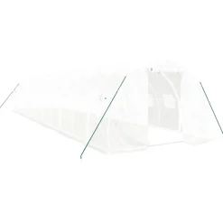 Kasvihuone teräsrungolla, 3x2x2 m - 24x3x2 m, eri kokoja ja värejä (29939)