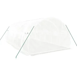 Kasvihuone teräsrungolla, 3x2x2 m - 24x3x2 m, eri kokoja ja värejä (29939)