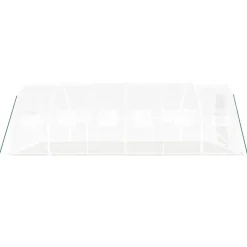 Kasvihuone teräsrungolla, 3x2x2 m - 24x3x2 m, eri kokoja ja värejä (29939)