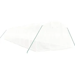 Kasvihuone teräsrungolla, 3x2x2 m - 24x3x2 m, eri kokoja ja värejä (29939)