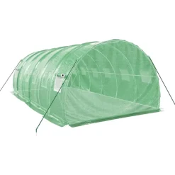 Kasvihuone teräsrungolla, 3x2x2 m - 24x3x2 m, eri kokoja ja värejä (29939)