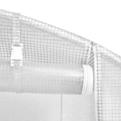 Kasvihuone teräsrungolla, 3x2x2 m - 24x3x2 m, eri kokoja ja värejä (29939)