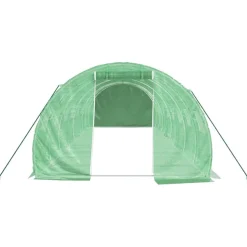 Kasvihuone teräsrungolla, 3x2x2 m - 24x3x2 m, eri kokoja ja värejä (29939)