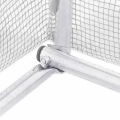 Kasvihuone teräsrungolla, 3x2x2 m - 24x3x2 m, eri kokoja ja värejä (29939)