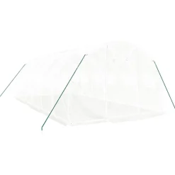 Kasvihuone teräsrungolla, 3x2x2 m - 24x3x2 m, eri kokoja ja värejä (29939)
