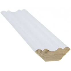 Kattolista Cent, 14x40x3300mm, koriste, mänty, valkoinen