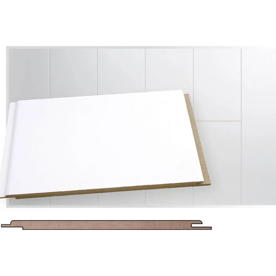 Kattopaneeli Maler Smart D2D STP-0, 6x160x2070mm, MDF, ympäripontattu, valkoinen