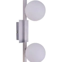Kattovalaisin Globo New Design, 2x40W, 230V, 2700K, IP20, harjattu alumiini