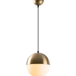 Kattovalaisin Linento Lighting Bastos, Ø20cm, messinki