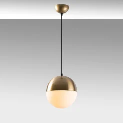 Kattovalaisin Linento Lighting Bastos, Ø20cm, messinki