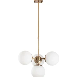 Kattovalaisin Linento Lighting Milla, 4-osainen, kulta, säädettävä