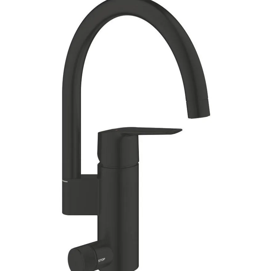 Keittiöhana Grohe Start, APK-venttiili, mattamusta