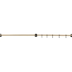 Keittiötelineen jatkotanko Beslag Design Aveny, 600 mm, tammi/mattamusta