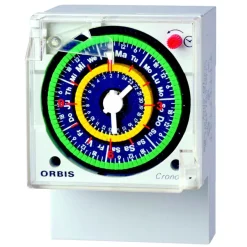 Kellokytkin Orbis Crono, VRK+VKO, QRSD, 2-piiri, 72x72