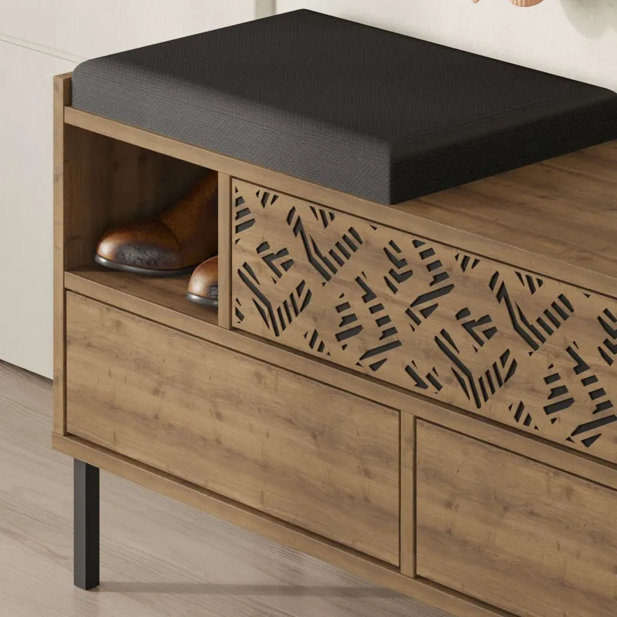 Kenkäkaappi Linento Furniture Heaton, eri värejä