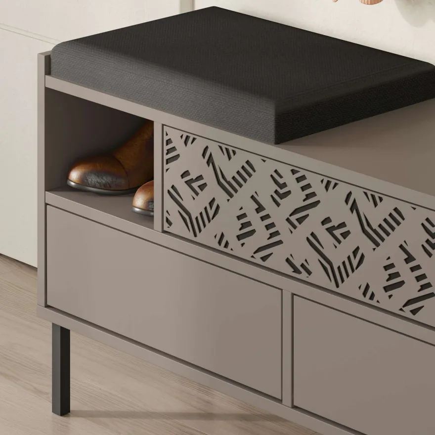 Kenkäkaappi Linento Furniture Heaton, eri värejä