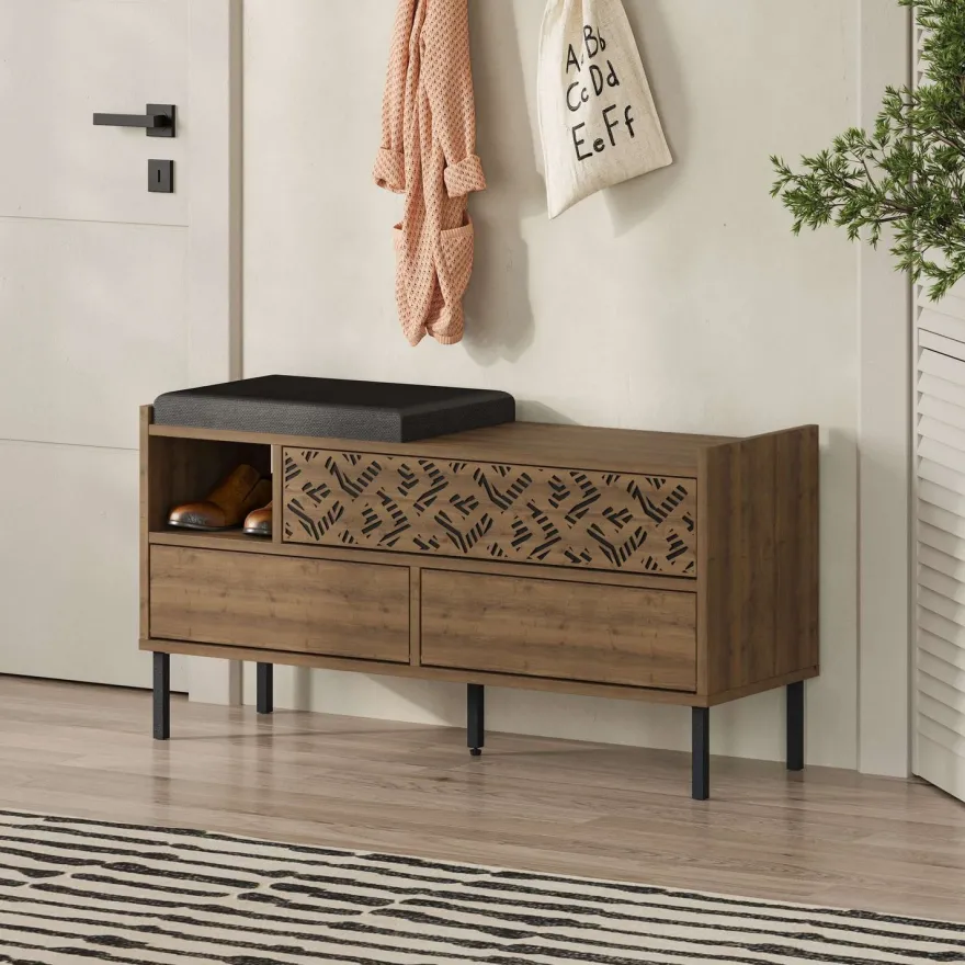 Kenkäkaappi Linento Furniture Heaton, eri värejä