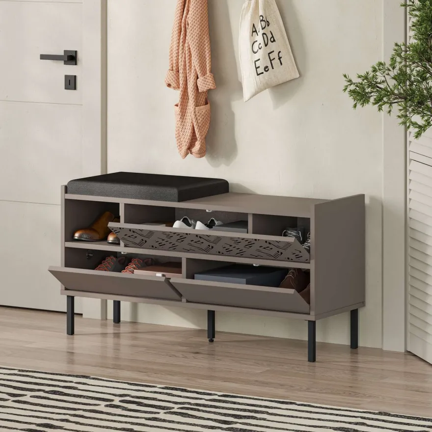 Kenkäkaappi Linento Furniture Heaton, eri värejä
