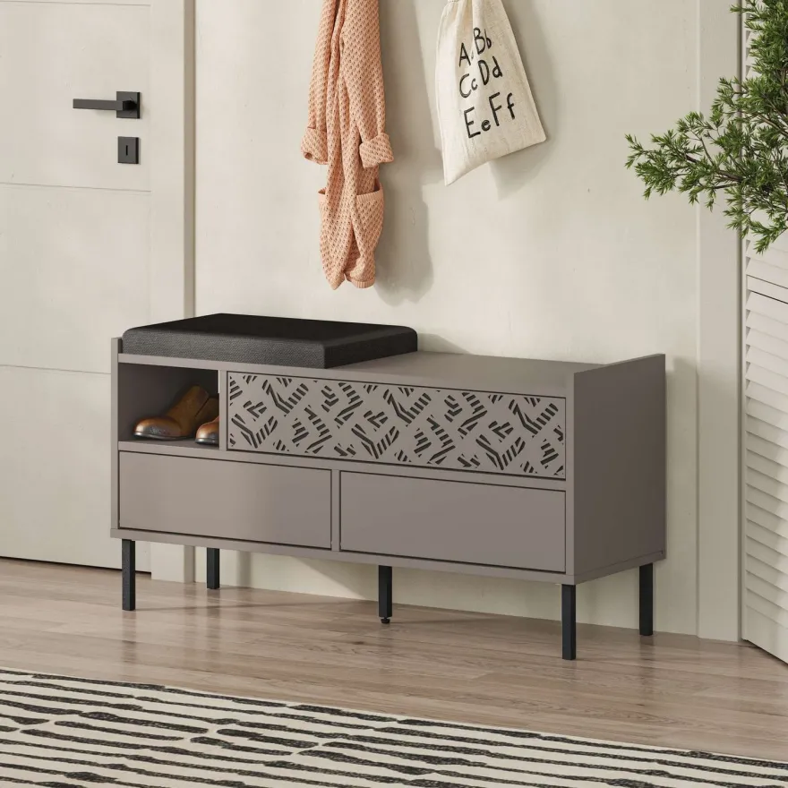 Kenkäkaappi Linento Furniture Heaton, eri värejä