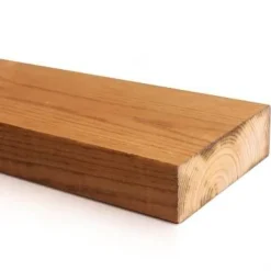 Kestopuu Oiva mänty, mitallistettu, 48x148mm, ruskea