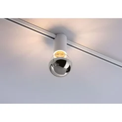 Kiskovalaisimen sovitin Paulmann URail E27 max 20W himmennettävä signaalivalkoinen