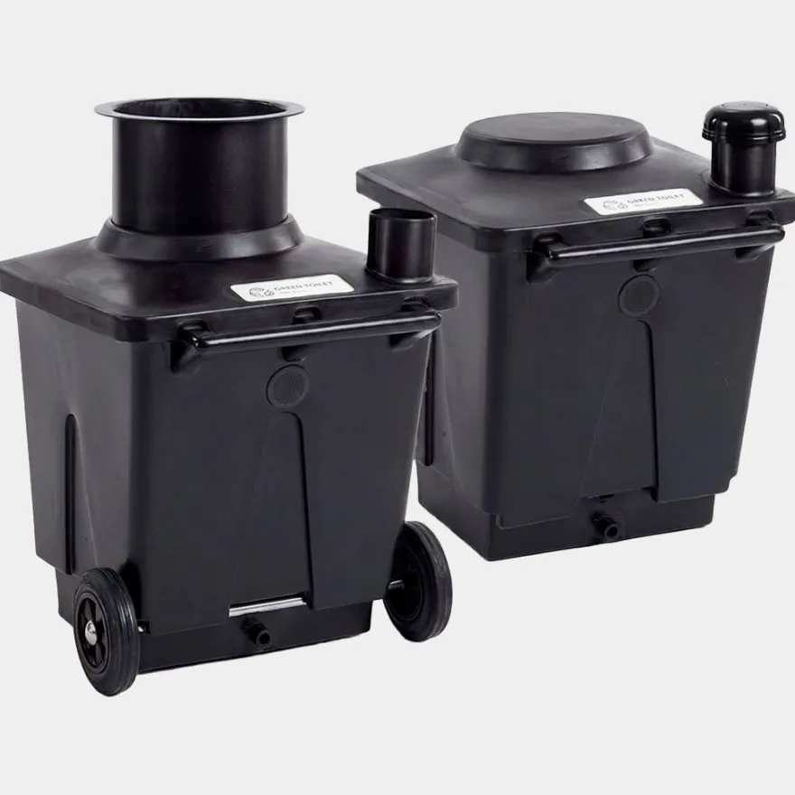 Kompostikäymälä Pikkuvihreä Green Toilet Family 120, vaihtosäiliöllä