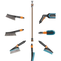 Käsikäyttöinen pesuharja Gardena Cleansystem S, karkea