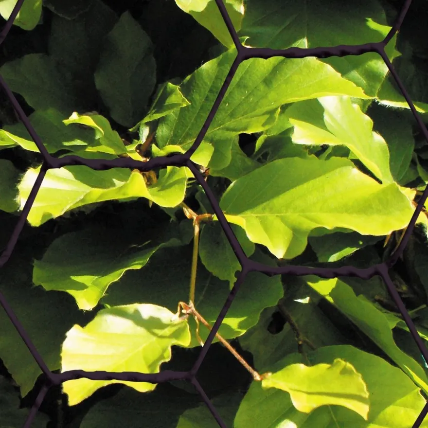 Kudottu verkko Hortus, 25x750mm, 0.7mm, 10m, musta