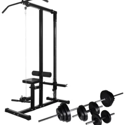 Kuntolaite levytanko- ja käsipainosarjalla 30,5 kg