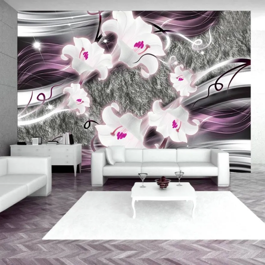Kuvatapetti Artgeist Dance of charmed lilies, eri kokoja