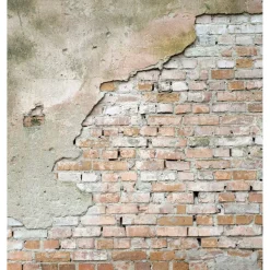 Kuvatapetti Dimex Grunge Wall, 225x250cm, harmaa, tiiliseinä