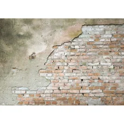 Kuvatapetti Dimex Grunge Wall, 375x250cm, harmaa, tiiliseinä