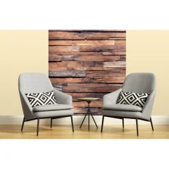 Kuvatapetti Dimex Wooden Wall, 225x250cm, ruskea, puukuosi