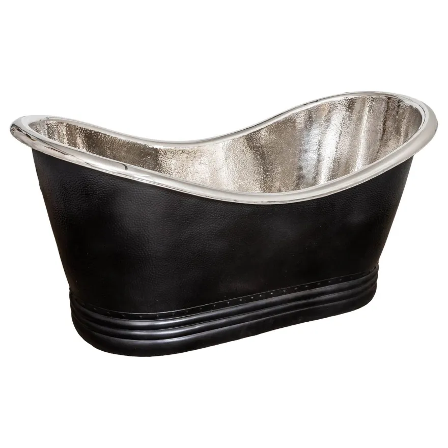Kylpyamme GemLook T-211/66-G, 260l, 167 x 81 x 78 cm, kupari, musta viimeistely