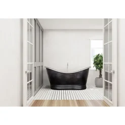 Kylpyamme GemLook T-211/66-G, 260l, 167 x 81 x 78 cm, kupari, musta viimeistely