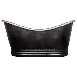 Kylpyamme GemLook T-211/66-G, 260l, 167 x 81 x 78 cm, kupari, musta viimeistely
