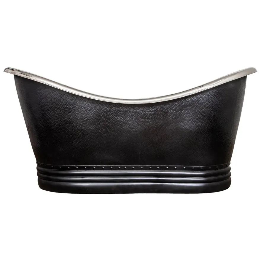 Kylpyamme GemLook T-211/66-G, 260l, 167 x 81 x 78 cm, kupari, musta viimeistely