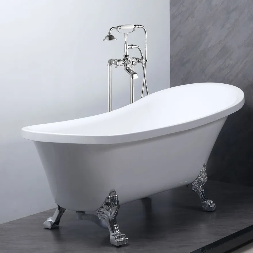 Kylpyamme Lykke Nordic Deluxe, akryyli, valkoinen, eri kokoja