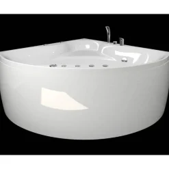 Kylpyamme Westerbergs Ocean 140C 2.0, akryyli, valkoinen