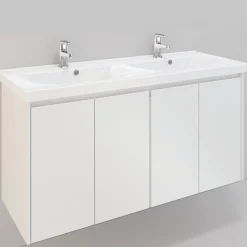 Kylpyhuonekaluste Noro Lifestyle Concept 1200duo, pesualtaalla ja allaskaapilla, korkea
