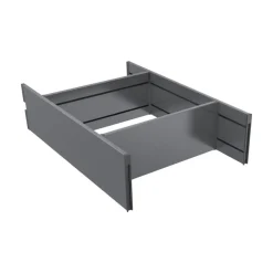 Laatikon jakaja Beslag Design Flex Basic, 318x523mm, harmaa