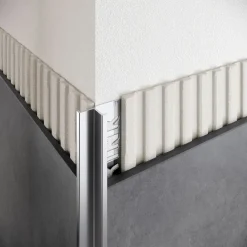Laattalista/ulkokulma Euroshrink alumiini 150a, 2.5m, eri vaihtoehtoja
