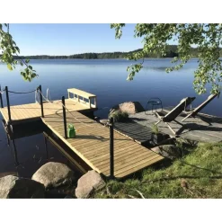 Laituri PW-Spa Joka Poika, 3x2m päätypala, eri pituuksia