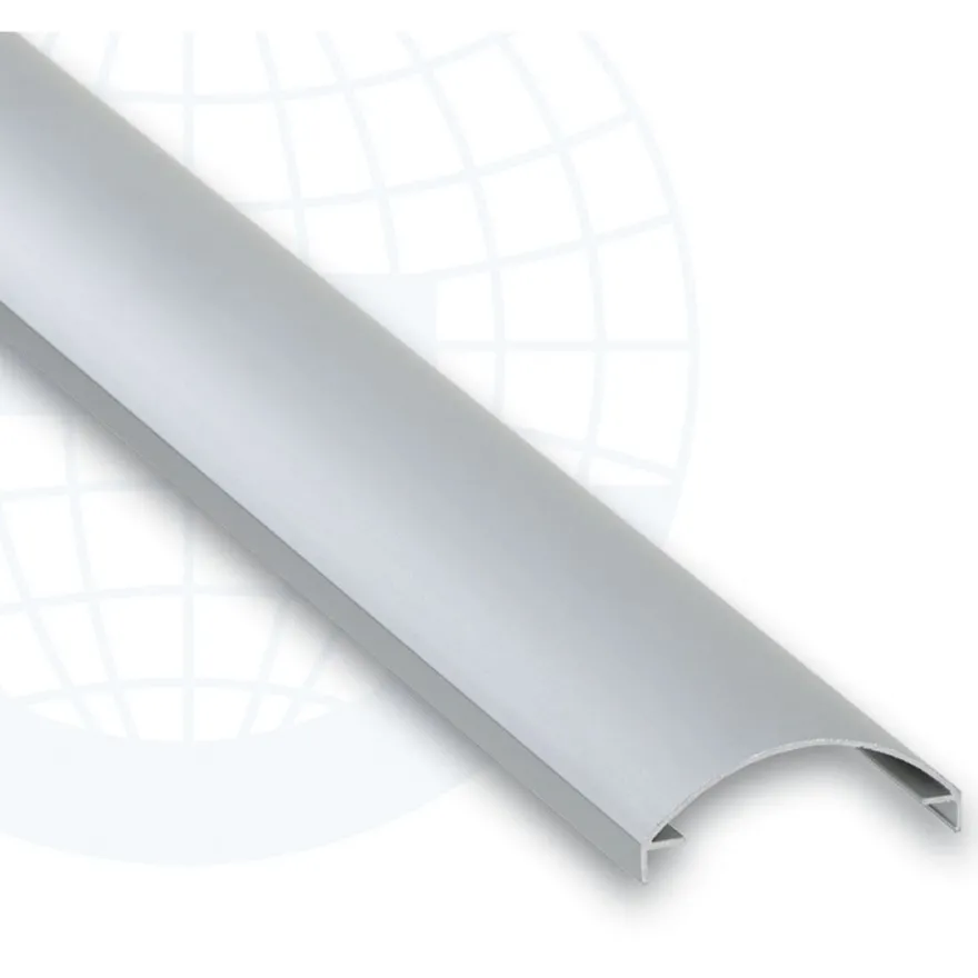 Lasitiilen kehyslista Euroshrink alumiini 277a, 85mm x 2.5m, eri värejä