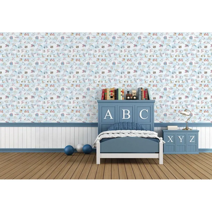 Lastenhuoneen tapetti Galerie Just 4 Kids II G56536-38, eläin
